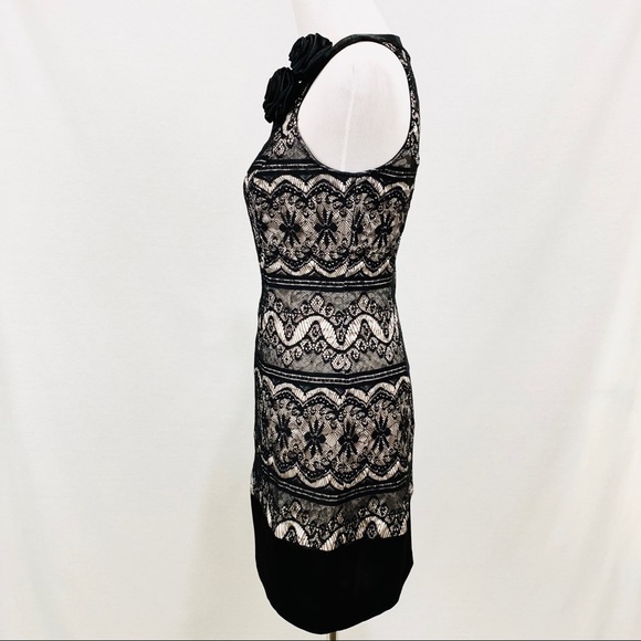 Black Satin Dress - Picture 4 of 8